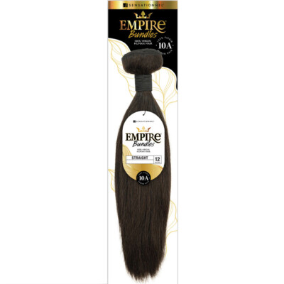 SENSATIONNEL HUMAN HAIR EMPIRE BUNDLES WEAVE - STRAIGHT 14'' (2 Packs)