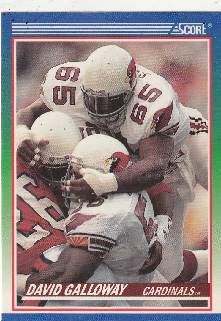 FREE SHIPPING-MINT-1990 Score David Galloway #368 CARDINALS PLUS BONUS CARDS
