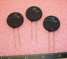 QTY (10) B57127P100M301 EPCOS NTC10 NTC THERMISTORS 9A 10 Ohm 30.5mm DISC ROHS