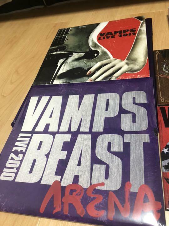 VAMPS DVD 5 pieces First Limited Edition 2014-2015 2010 2009 2008