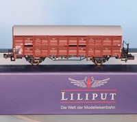 Liliput 260135-3, - Spur N -, Db Verschlagw. Mit BremserbüHne, 2-Achsig, Ep.4