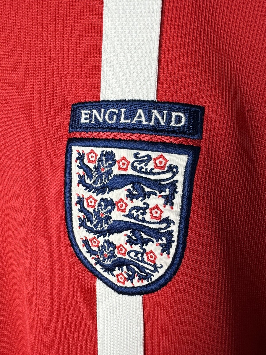 ENGLAND 00s TRAINING FOOTBALL SHIRT SOCCER JERSEY UMBRO sz