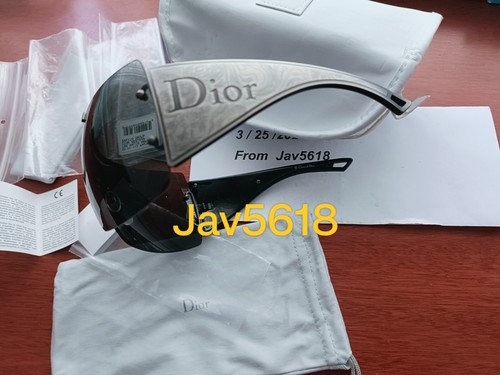 CHRISTIAN DIOR SUNGLASSES WESTERN ANTIQUE SHIELD PEWTER PRADA,NEW,OVERSHINE,GOLD - Picture 6 of 17