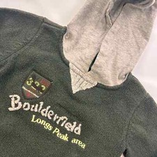 Tex Kids Kid Forest Green Cotton Hoodie Sweater 5-6y