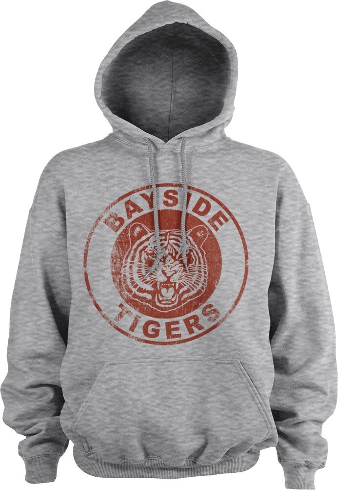 Толстовка с капюшоном Heather Grey с логотипом Saved By The Bell Bayside Tigers 10190₽