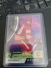 2021-22 Upper Deck Synergy Hockey Exceptional Stars Elias Lindholm