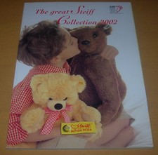 THE GREAT STEIFF COLLECTION 2002 108 PAGE CATALOG