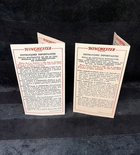 1930's - 1940's Winchester Rifle Manuals / Instructions - Picture 3 of 3