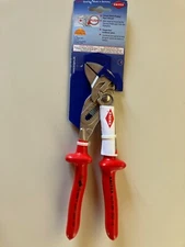 KNIPEX 86 07 250 SBA 10" Inch 250 mm VDE Insulated Pliers Wrench Plier 1000V NEW