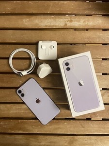 Apple iPhone 11 A2221 - 64GB - Violett (Ohne Simlock) (Dual-SIM)