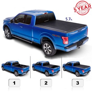 5 7 Ft For 2009 2018 Ram 1500 2500 Soft Roll Up Truck Bed Tonneau Cover Ebay