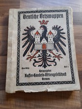 Deutsche Ortswappen Heft3, Album mit 288 Sammelbildern, Kaffee HAG, komplett