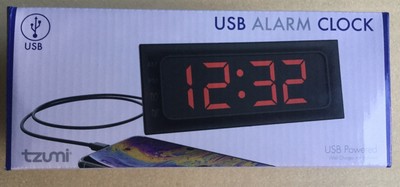 tzumi led speaker clock