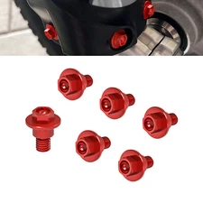 NICECNC Front Fork Guard Bolt Screw For Honda CRF250RALLY 17-22 CRF450X 05-2022