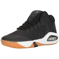 AND 1 Attack Mid Men's Basketball Shoes Sneakers Black Junebug Gum Size 9
