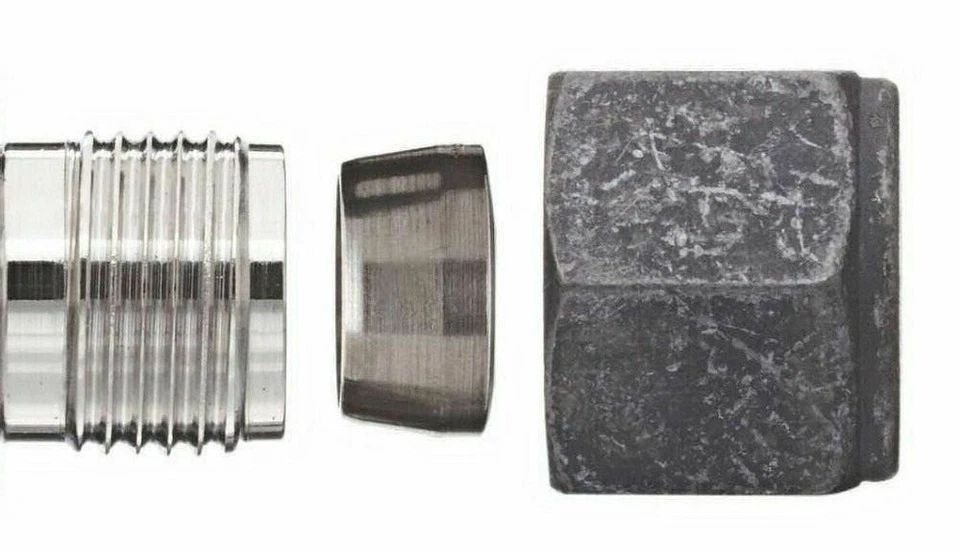 1/2" Tube x 3/8" FNPT SS Female Elbow Connector Parker CPI 8-6 DBZ-SS  - Image 3 of 3