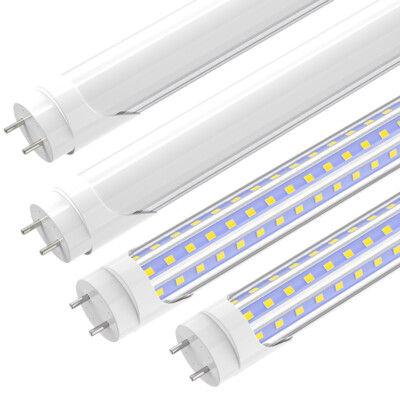 4~50 PCS G13 T8 4FT LED Tube Light Bulb 22W 60W 4 FT LED Shop Light Bi-Pin 6500K