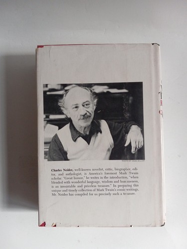 Charles Neider / Comic Mark Twain Reader Hardcover First Edition Dustjacket VG - Picture 4 of 7
