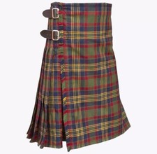 Country Cork Tartan Kilt For Men&rsquo;s Handmade To Order Customised Size