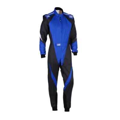 OMP Racing KS-3X Karting Kart Suit blue - size 56