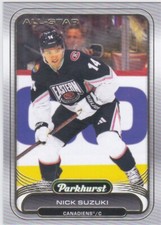2023/24 PARKHURST..NICK SUZUKI..GOLD FOIL..ALL-STAR..CARD # 324..CANADIENS