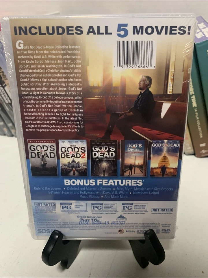 God's Not Dead: 5-Movie Collection [Brand New DVD] Boxed Set Buy 3 Get 1 Free - Image 3 of 4