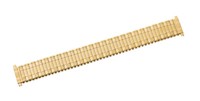 Minott | Uhrenarmband Zugband 18-22Mm Edelstahl Gelbgoldfarben