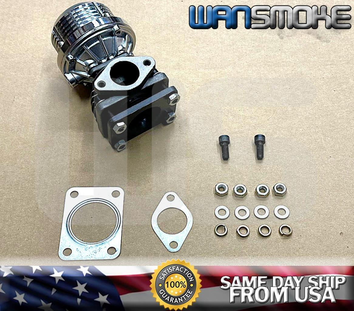 40MM External Wastegate Turbo HKS Style 4 Bolt 10PSI Spring