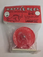 Lakco Quality Tackle Rattle Reel Ice House Wall Mount FHRR-2 NEW IN PACKAGE NIB