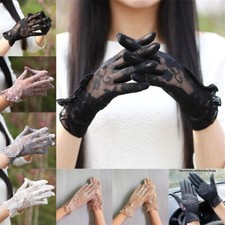 Gloves Summer Sunscreen Ladies Anti Skid UV Driving Fashion Lace Touch Screen