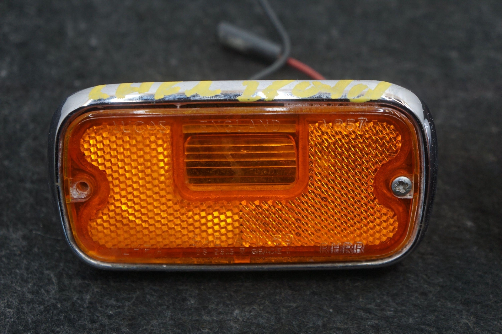 Set 2 Front Left Right Side Marker Light Lamp OEM Rolls Royce Silver Shadow 1973