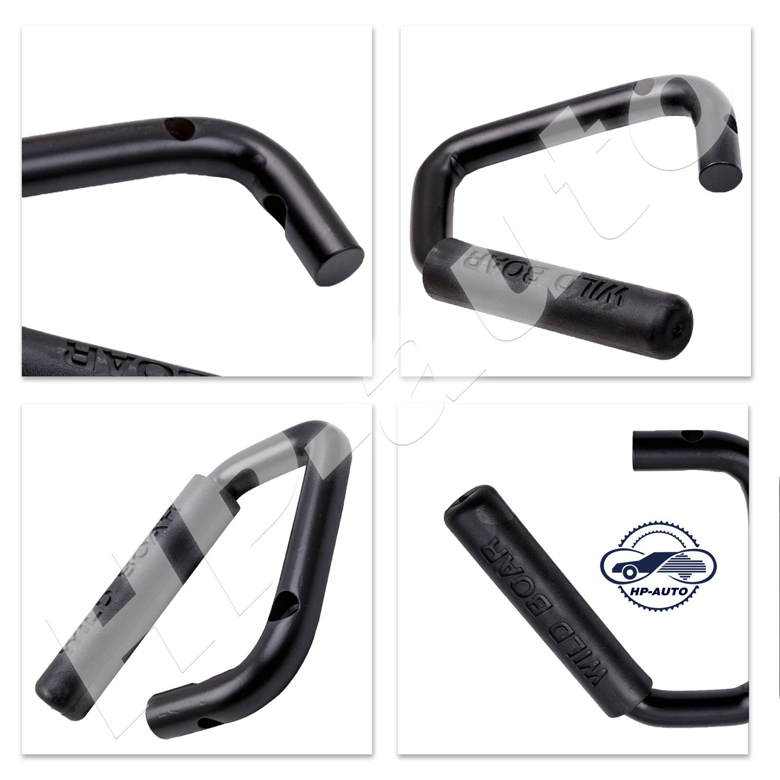 Wild Boar Grab Handles For 20072018 Jeep Wrangler JK JKU 4Door Front