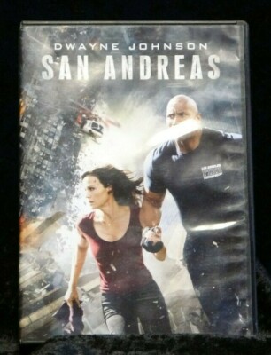 San Andreas Action Thriller DVD 2015 Dwayne Johnson Kylie Minogue Carla Gugino