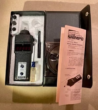 SHIMPO HAND HELD TACHOMETER DT-107...UP TO 25,000 RPM, PRE-OWNED