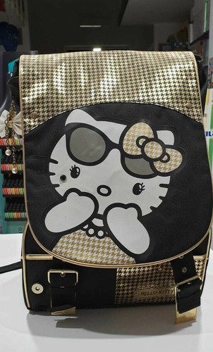 Zaino Estensibile Hello Kitty nero e oro | eBay