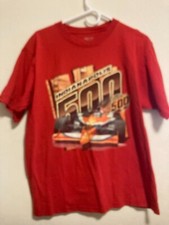 2008 Indianapolis Indy 500 Mens Red t-shirt S...