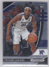 2020-21 Prizm Draft Picks Basketball Precious Achiuwa RC #8 Memphis