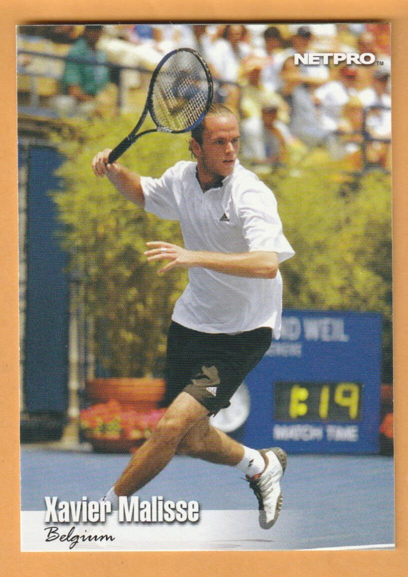 Xavier Malisse 2003 NetPro #24 RC Rookie Kortrijk Belgium