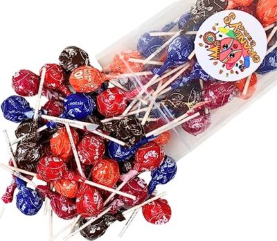 Assorted Fruit Flavored Tootsie Roll Pops- America's Favorite LolliPop with C...
