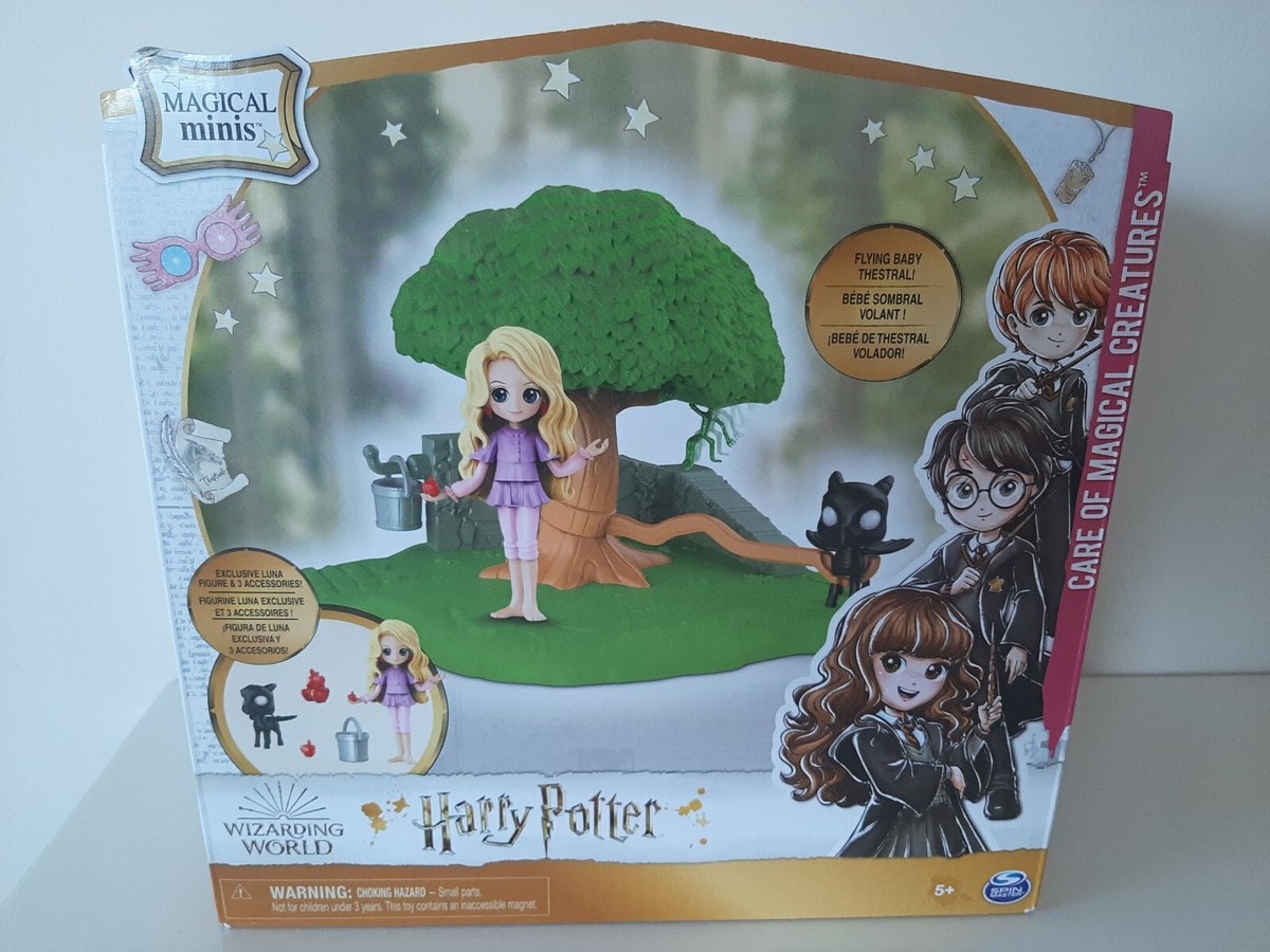 Lot De 4 Figurines Harry Potter Magical Mini - Wizarding World - Occasion - Parfait Pour Les Fans