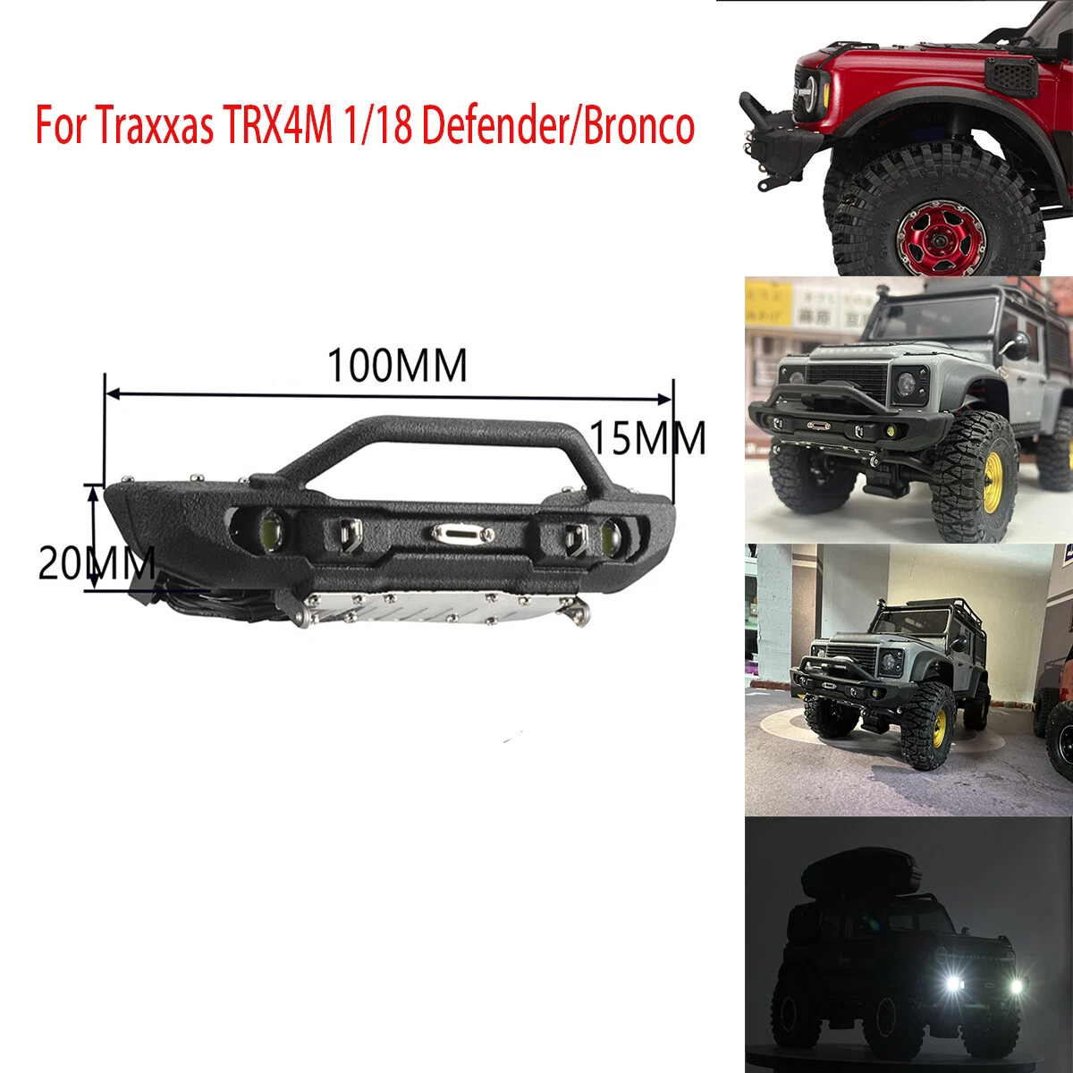 格安SALEスタート 即納 トラクサス TRX4M ディフェンダー フルセット