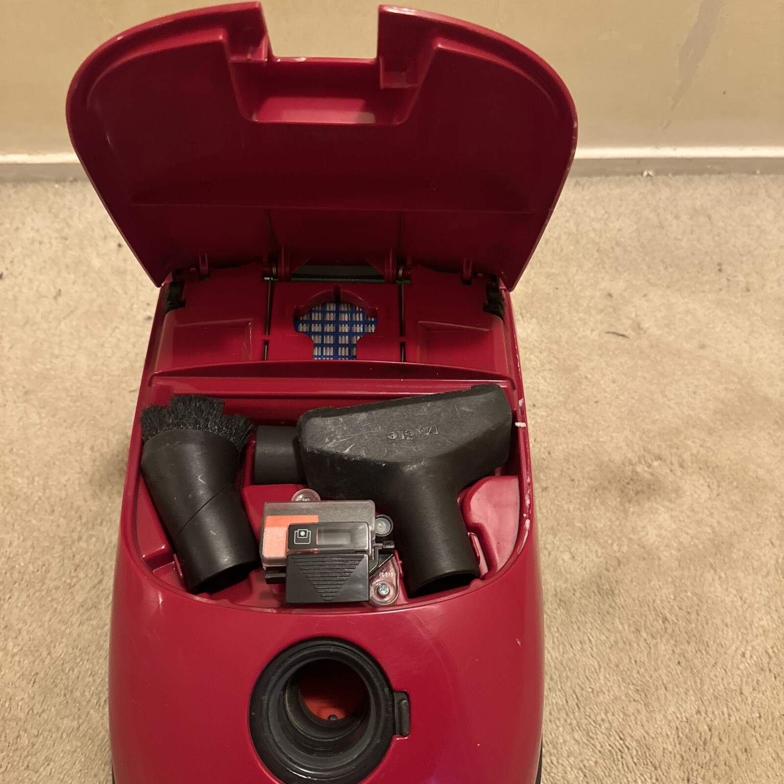 MIELE Red Star Canister Vacuum Cleaner S314i Tested/working eBay
