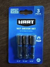 HART 3-piece Nut Driver Set - Impact Rated