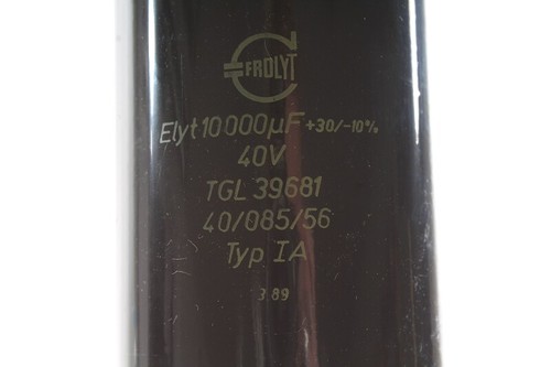 1 x Kondensator 10000uF 40 Volt Typ IA TGL39681 - Picture 7 of 8