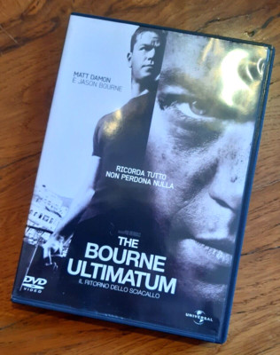 THE BOURNE ULTIMATUM (MATT DAMON) - ORIGINAL DVD