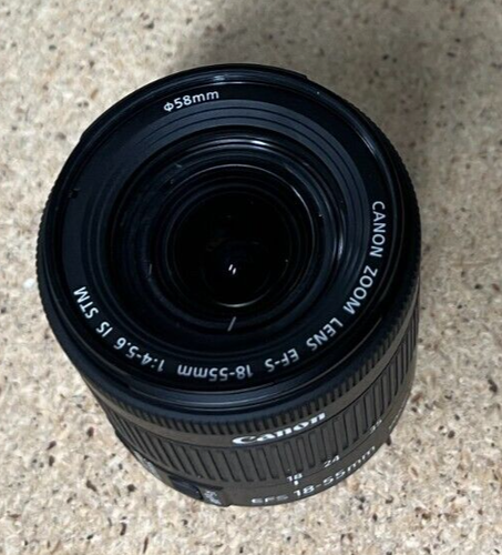 CANON ZOOM LENS EF-S 18-55mm 1:4-5.6 IS STM - Picture 12 of 12