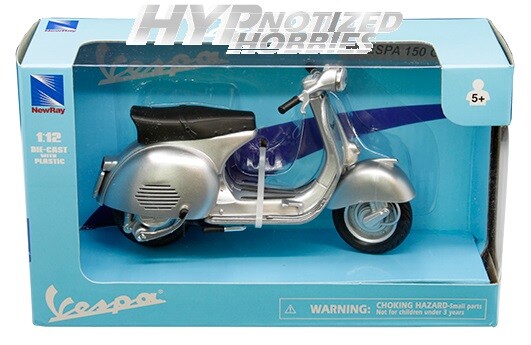 NEWRAY 1:12 VESPA 150 GS SILVER 57863