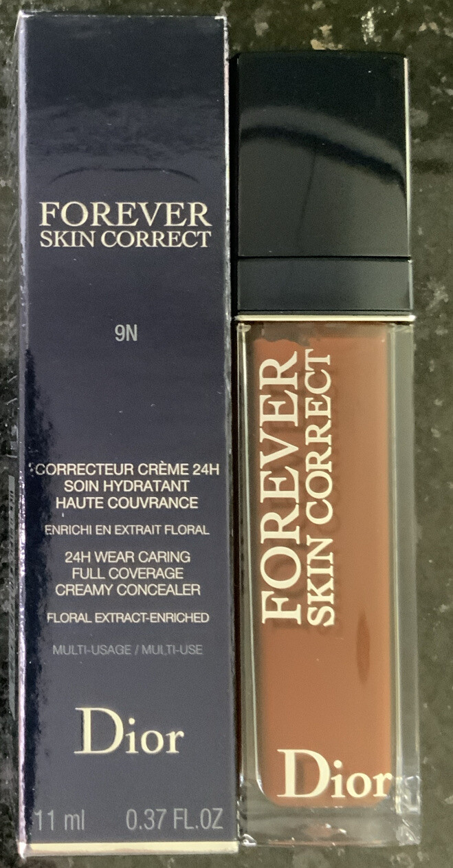 Dior Forever Skin Correct Concealer 9N 24hr wear full coverage creamy concealer
