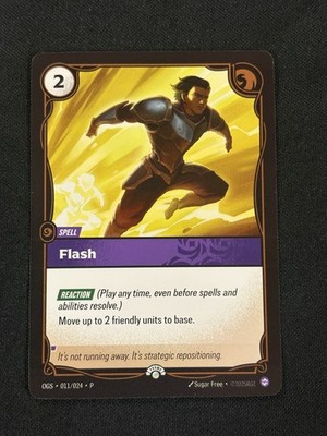 Riftbound TCG - Flash 011/024 - Proving Grounds Exclusive Promo Non Holo English