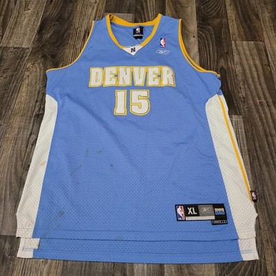 Vintage Reebok Carmelo Anthony Denver Nuggets Jersey Classic XL Length Plus 2